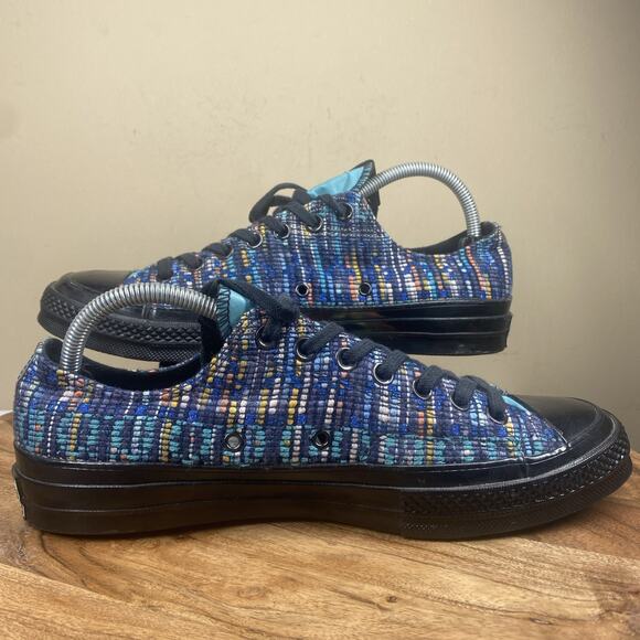 Converse Chuck Taylor AllStar New York Mens Blue Multicolor Size 9 Low Top Shoes - Picture 5 of 10